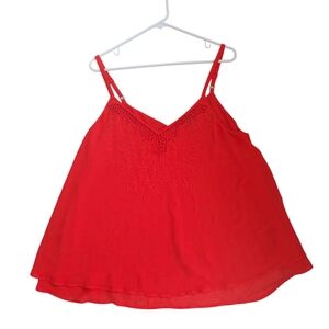 Torrid Vibrant Red Camisole Top